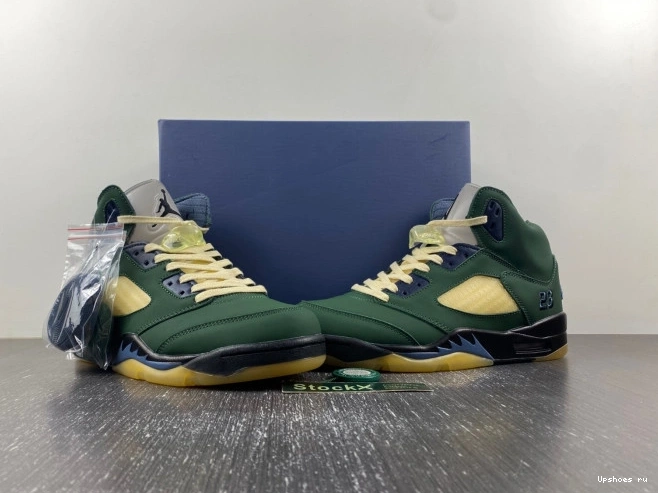 AMM "Navy FZ5758-003 Jordan Green”  Air 5 0721
